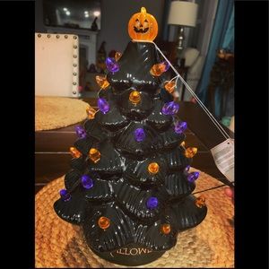 Mr Halloween Ceramic Jack o Lantern LED Tr…